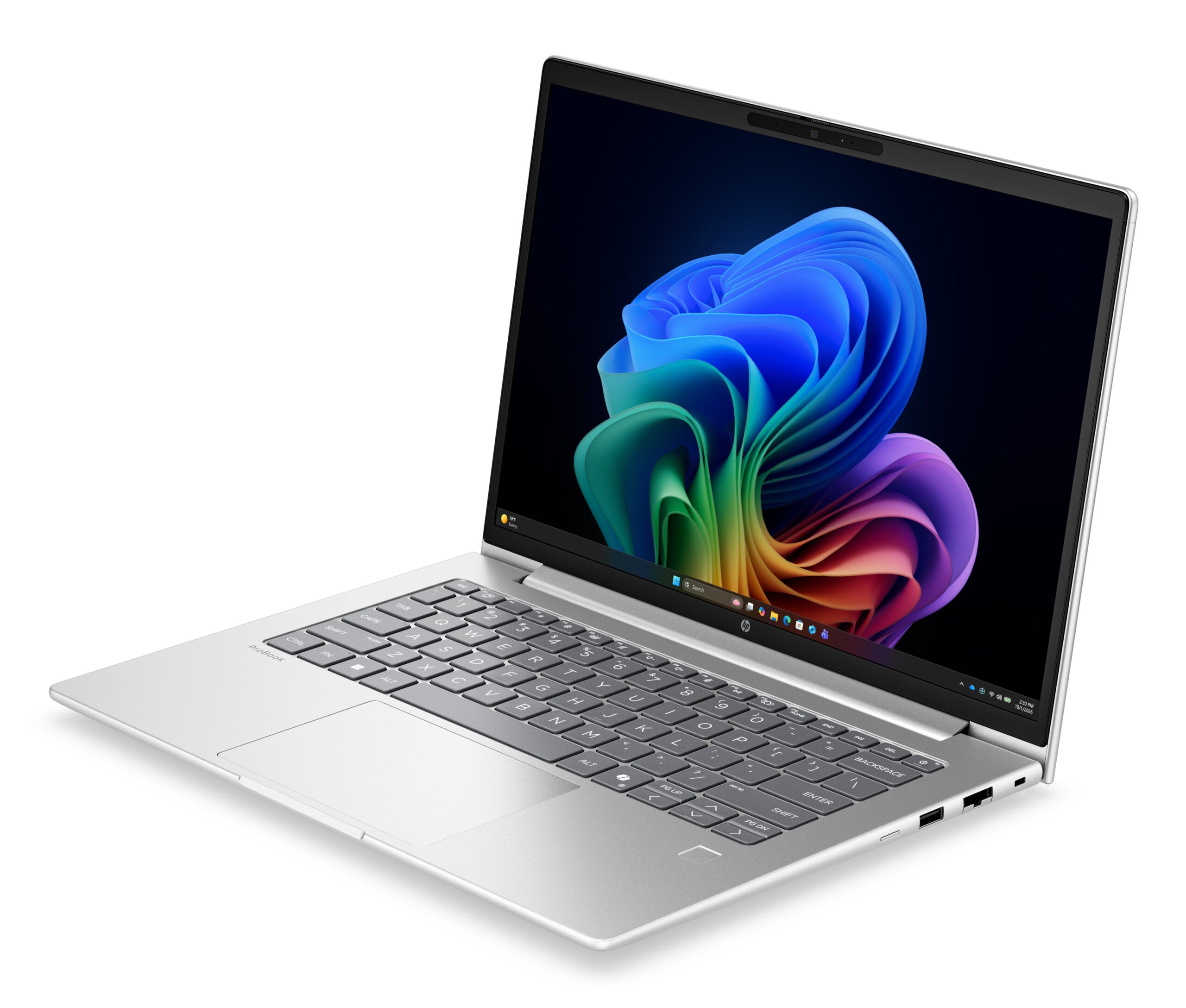 HP ProBook 4 G2i Next Gen AI Copilot+ PC Intel Core Ultra 5 322 Laptop 35,6 cm (14") WUXGA 16 GB DDR5-SDRAM 512 GB SSD Wi-Fi 7 (802.11be) Windows 11 Pro Zilver QWERTY - Afbeelding 4