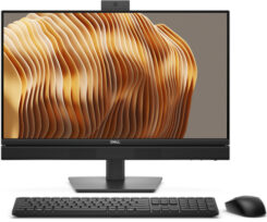 DELL Pro QC24251 Intel Core Ultra 5 235T 61 cm (24") 1920 x 1080 Pixels Alles-in-één-pc 16 GB DDR5-SDRAM 512 GB SSD Windows 11 Pro Wi-Fi 6E (802.11ax) Zwart