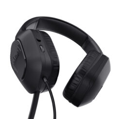 Trust GXT 415 Zirox Lichtgewicht gaming‑headset – gaming headset – bedrade headset – inklapbare microfoon – Zwart - Afbeelding 4