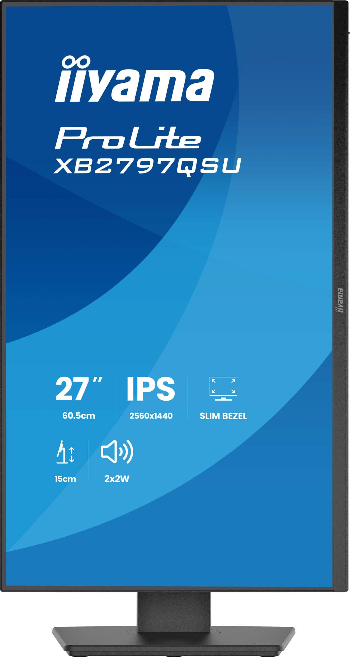 iiyama ProLite XB2797QSU-B1 computer monitor 68,6 cm (27") 2560 x 1440 Pixels Quad HD LED Zwart - Afbeelding 5