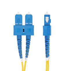 StarTech.com 2m SC naar SC (UPC) OS2 Single Mode Duplex Glasvezel Kabel, 9/125µm, Laser Optimized, 40G/100G, Flexibel Buigen, Low Insertion Loss, LSZH Fiber Patchkabel - Afbeelding 3