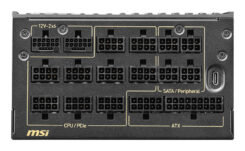 MSI MEG Ai1600T PCIE5 power supply unit 1600 W 24-pin ATX ATX Zwart - Afbeelding 3