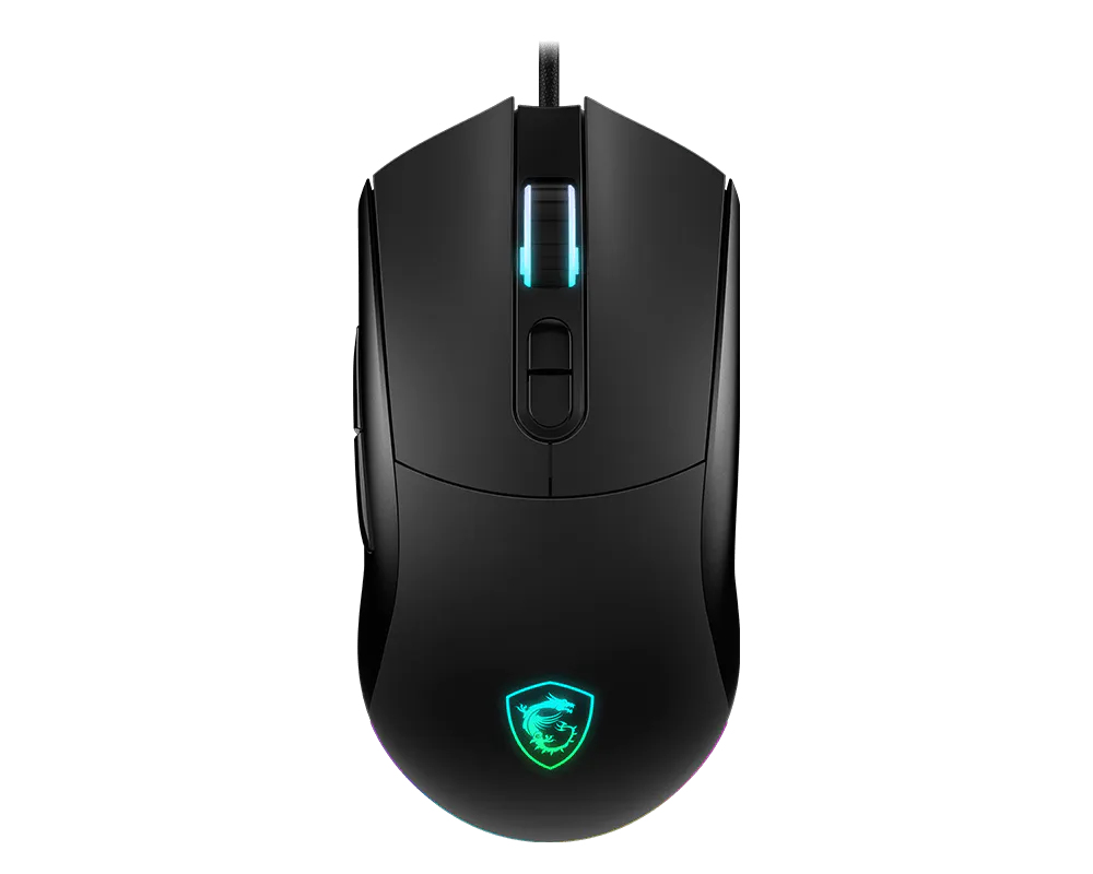 MSI FORGE GM320 muis Gamen Ambidextrous USB Type-A Optisch 12800 DPI