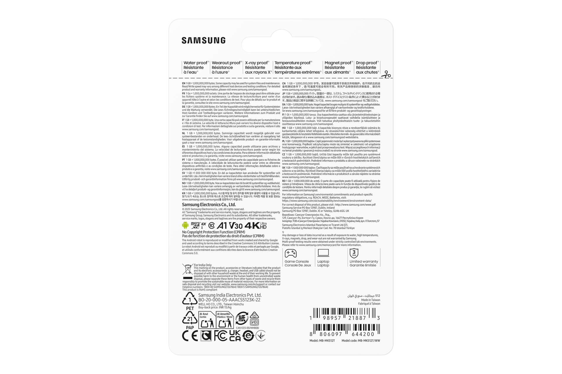 Samsung P9 Express microSDXC™ Express Card 512GB - Afbeelding 6