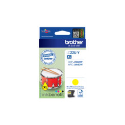 Brother LC22UY inktcartridge 1 stuk(s) Origineel Hoog (XL) rendement Geel - Afbeelding 4