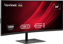 Viewsonic VG3419C-2 computer monitor 86,4 cm (34") 3440 x 1440 Pixels UltraWide Quad HD LED Zwart - Afbeelding 3