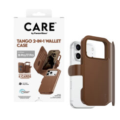 PanzerGlass CARE™ by ® Tango 2-in-1 Wallet Case Brown w. MagSafe iPhone 2026 Pro | 17 Pro mobiele telefoon behuizingen Hoes Transparant - Afbeelding 6