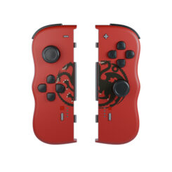 Lexip HBO Game of Thrones Targaryen Zwart, Rood Bluetooth Gamepad Nintendo Switch, Nintendo Switch OLED - Afbeelding 2