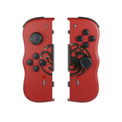 Lexip HBO Game of Thrones Targaryen Zwart, Rood Bluetooth Gamepad Nintendo Switch, Nintendo Switch OLED