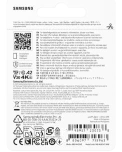 Samsung T9 microSDHC™ UHS-I Card 256GB - Afbeelding 4