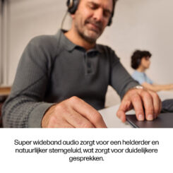 HP Poly Mission 825 Stereo USB Wired Headset - Afbeelding 6