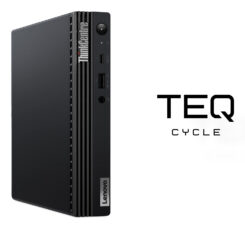 Teqcycle Lenovo Thinkcentre M70Q Intel® Core™ i5 i5-10400T 16 GB DDR4-SDRAM 256 GB SSD Windows 11 Pro Mini PC Zwart - Afbeelding 2