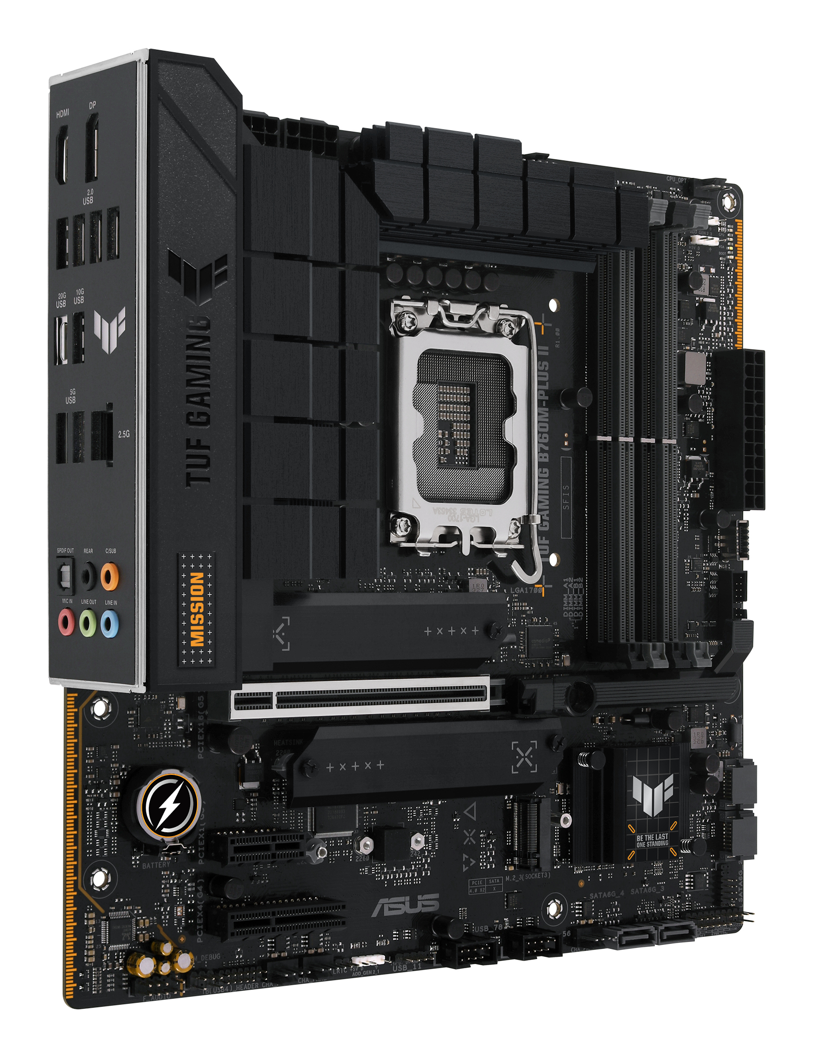 ASUS TUF GAMING B760M-PLUS II Intel B760 LGA 1700 micro ATX - Afbeelding 3