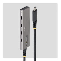 StarTech.com 4 Port USB-C Hub, 10Gbps, 100W PD Charging, 4x USB-C Poorten, Overstroombeveiliging, PCR Aluminium, Voor MacBook/Dell/ThinkPad/HP/iPad/Tablet - Afbeelding 3
