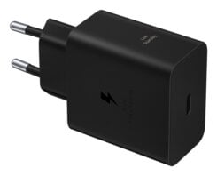 Samsung EP-T6010NBEGWW oplader voor mobiele apparatuur Laptop, Smartphone, Tablet Zwart AC Snel opladen Binnen