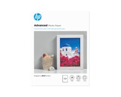 HP Advanced fotopapier, glanzend, 250 g/m2, 13 x 18 cm (127 x 178 mm), 25 vellen