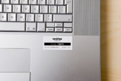 Brother TZE-251 labelprinter-tape Zwart op wit - Afbeelding 4