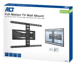 ACT Full motion tv wandsteun, 43" tot 90", ultradun, VESA - Afbeelding 6