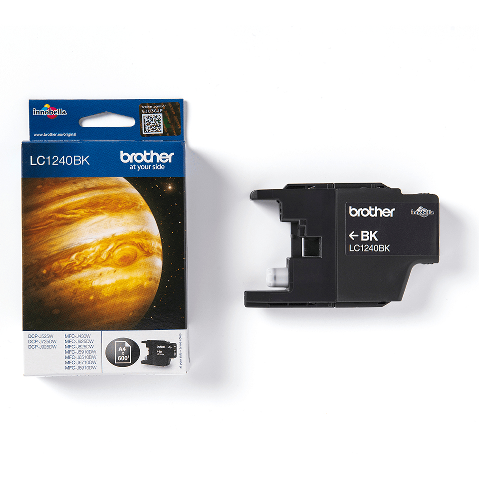 Brother LC1240BK Inktcartridge, Zwart - Afbeelding 4