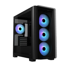 ASUS A23 PLUS TG ARGB BLACK Micro Tower Zwart - Afbeelding 6