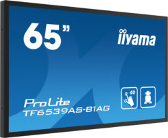 iiyama TF6539AS-B1AG beeldkrant Kiosk-ontwerp 163,8 cm (64.5") LED 435 cd/m² 4K Ultra HD Zwart Touchscreen Type processor Android 11 24/7 - Afbeelding 5