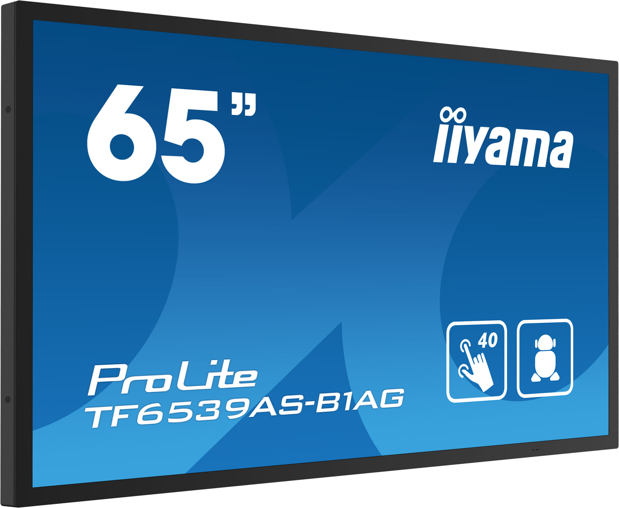 iiyama TF6539AS-B1AG beeldkrant Kiosk-ontwerp 163,8 cm (64.5") LED 435 cd/m² 4K Ultra HD Zwart Touchscreen Type processor Android 11 24/7 - Afbeelding 5