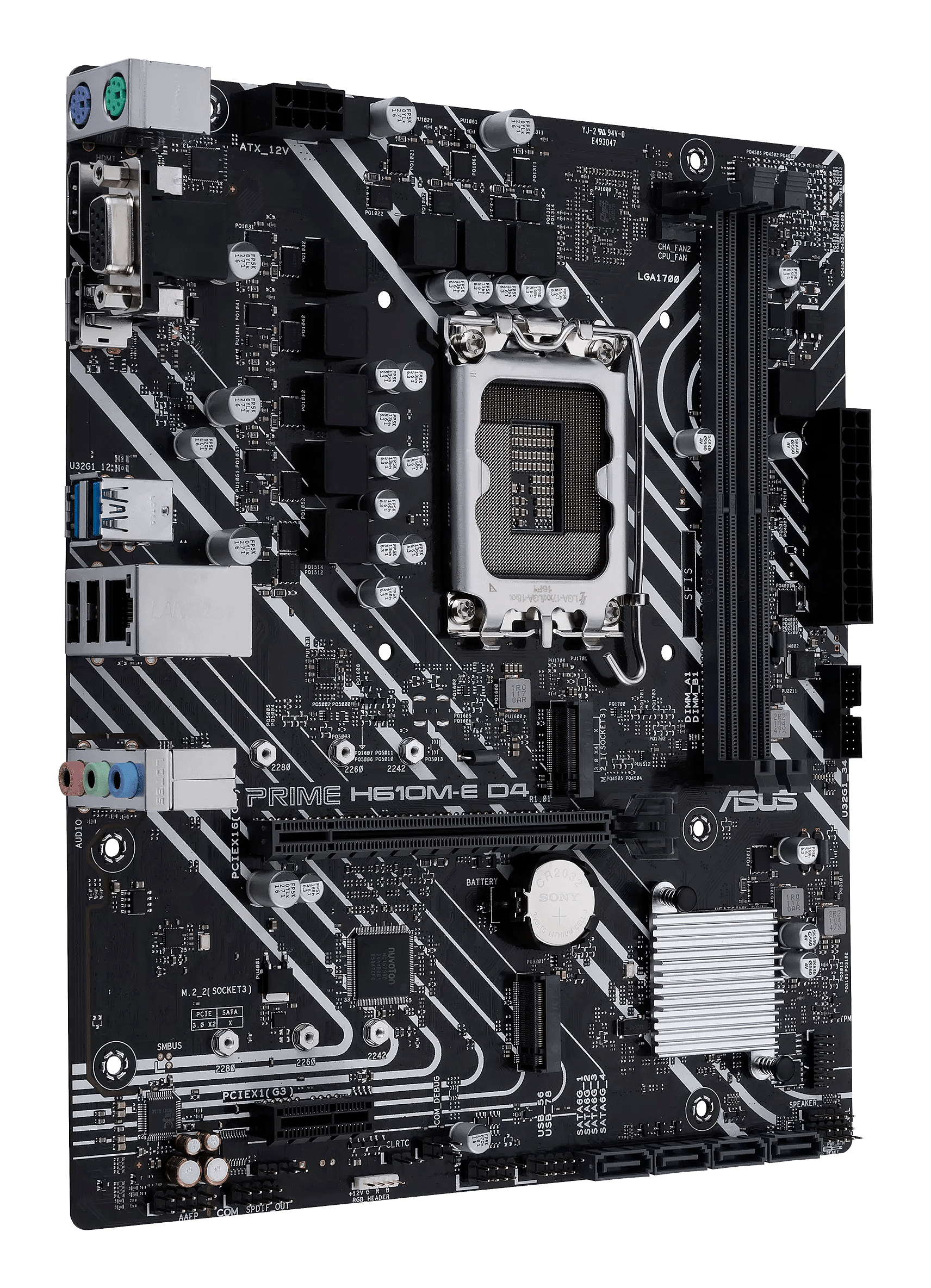 ASUS PRIME H610M-E D4-CSM Intel H610 LGA 1700 micro ATX - Afbeelding 3