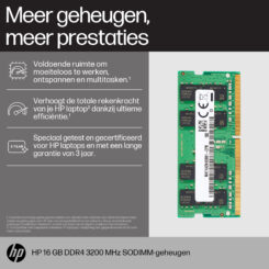 HP 16GB DDR4 3200 SODIMM Memory - Afbeelding 4