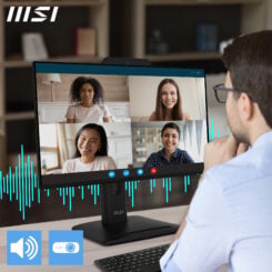 MSI Pro MP242PMG computer monitor 60,5 cm (23.8") 1920 x 1080 Pixels Full HD LCD Zwart - Afbeelding 4