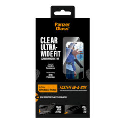 PanzerGlass ® Screen Protector iPhone 2026 Pro Max | 17 Pro Max | Ultra-Wide Fit w. FASTFIT IN-A-BOX Doorzichtige schermbeschermer 1 stuk(s) - Afbeelding 4