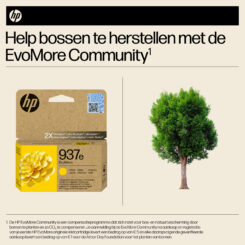 HP 937e EvoMore originele gele inktcartridge - Afbeelding 4
