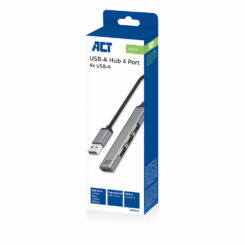 ACT USB-A hub, 3x USB-A 2.0 en 1x USB-A 3.0 - Afbeelding 4