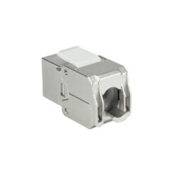 ACT Keystone Jack RJ45 CAT6A Shielded toolless met shutter - Afbeelding 3
