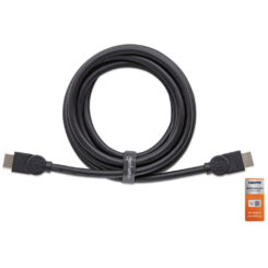 Manhattan HDMI kabel 4K@60Hz met Ethernet, 5 m, Gecertificeerd, geschikt voor ALLE 4K en 1080p/HD toepassingen - upgrade nu of zorg dat het klaarstaat voor wanneer je het nodig hebtzwartzwart, mannelijk naar mannelijk, zwart, levenslange garantie,equivalent HDMM5MP - Afbeelding 5