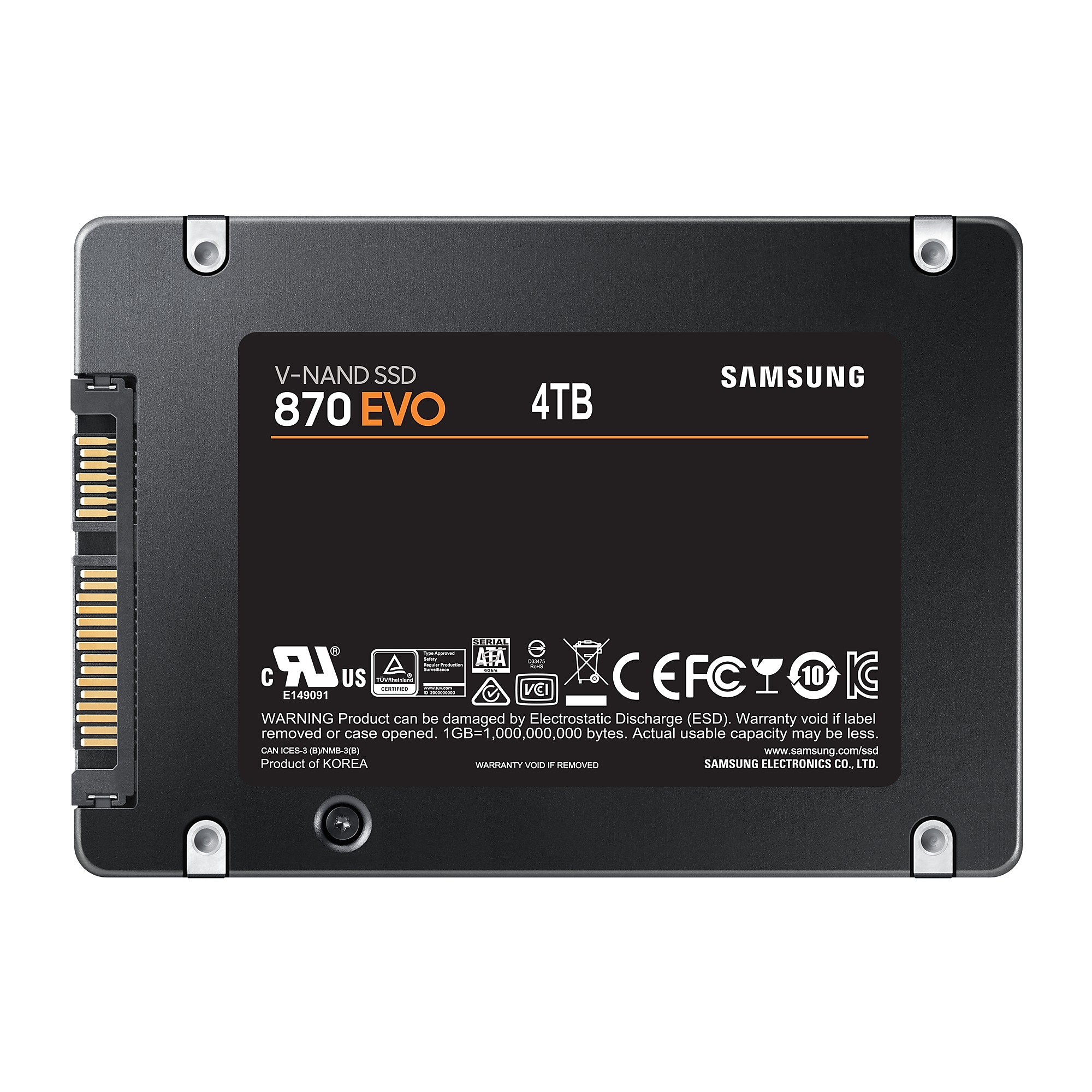 Samsung 870 EVO 4 TB 2.5" SATA III V-NAND MLC - Afbeelding 2