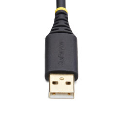 StarTech.com 30cm USB naar Serieel Adapter/Converter Kabel, COM Retention, Verwisselbare DB9 Schroeven/Moeren, USB-A naar DB9 RS232, FTDI IC, ESD Bescherming, Windows/macOS/Linux - Afbeelding 5