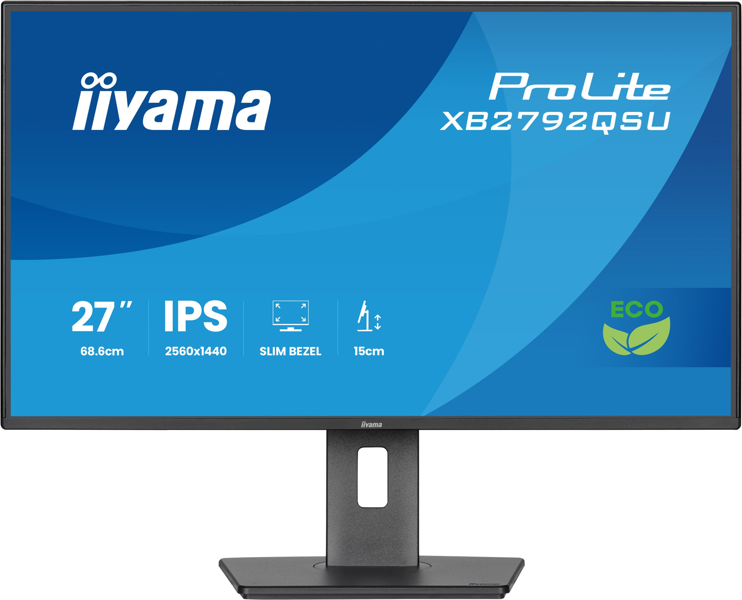 iiyama ProLite XB2792QSU-B1 computer monitor 68,6 cm (27") 2560 x 1440 Pixels Quad HD LED Zwart - Afbeelding 4