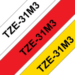 Brother TZE31M3 labelprinter-tape TZe - Afbeelding 2