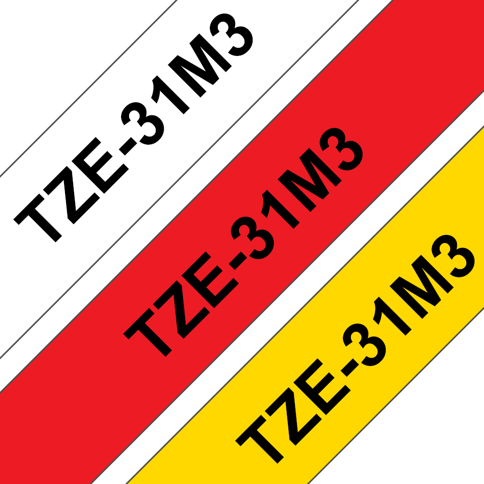 Brother TZE31M3 labelprinter-tape TZe - Afbeelding 2
