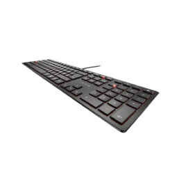 CHERRY KC 6000 Slim toetsenbord Universeel USB AZERTY Belgisch Zwart - Afbeelding 3