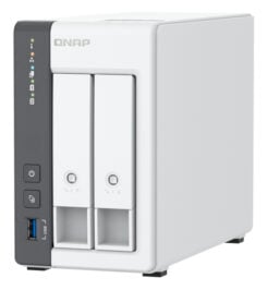 QNAP TS-216G data-opslag-server NAS Tower Cortex-A Cortex-A55 4 GB 0 TB Wit - Afbeelding 6