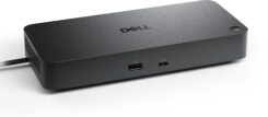 DELL WD25 Bedraad USB 3.2 Gen 2 (3.1 Gen 2) Type-C Zwart - Afbeelding 2