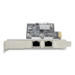 StarTech.com 2-Port 2.5Gbps NBASE-T PCIe Netwerkkaart, Intel I225-V, Dual-Port Computer Ethernet Adapter, Multi-Gigabit NIC, PCI Express Server LAN Kaart, Desktop Ethernet Interface - Afbeelding 5