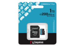 Kingston Technology 1TB microSDXC Canvas Go! Plus Gen4 200MB/s A2 U3 V30 kaart + adapter - Afbeelding 6