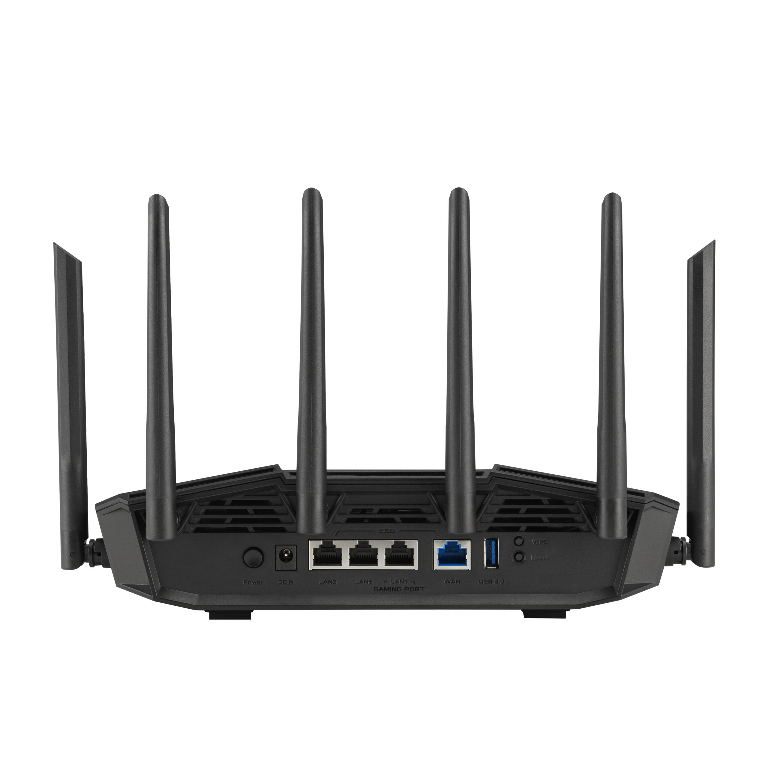 ASUS 90IG0A30-MO9C00 draadloze router 2.5 Gigabit Ethernet Tri-band (2,4 GHz / 5 GHz / 6 GHz) Zwart - Afbeelding 3