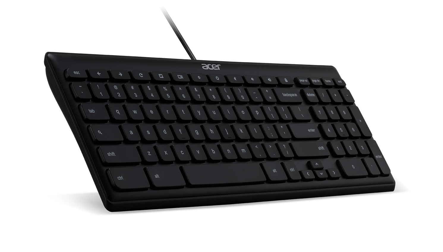 Acer GP.KBD11.00S toetsenbord Kantoor USB QWERTY US International Zwart - Afbeelding 4
