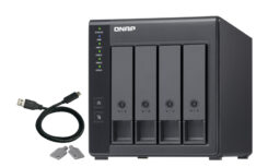 QNAP TR-004 behuizing voor opslagstations HDD-/SSD-behuizing Zwart 2.5/3.5" - Afbeelding 2