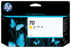 HP 70 gele DesignJet inktcartridge, 130 ml - Afbeelding 3