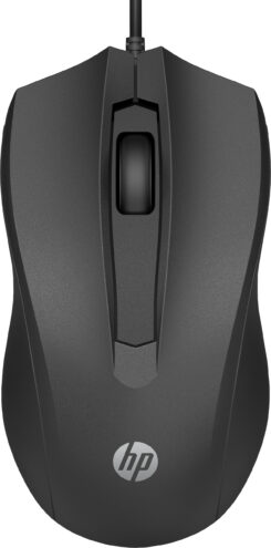 HP 100 muis met kabel - Afbeelding 2