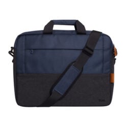 Trust Lisboa Laptop schoudertas 16 inch - Laptop schoudertas – Voor laptops tot 16 inch – Gerecycled polyester – Blauw